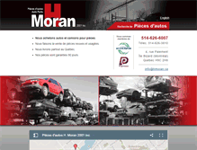Tablet Screenshot of hmoran.ca